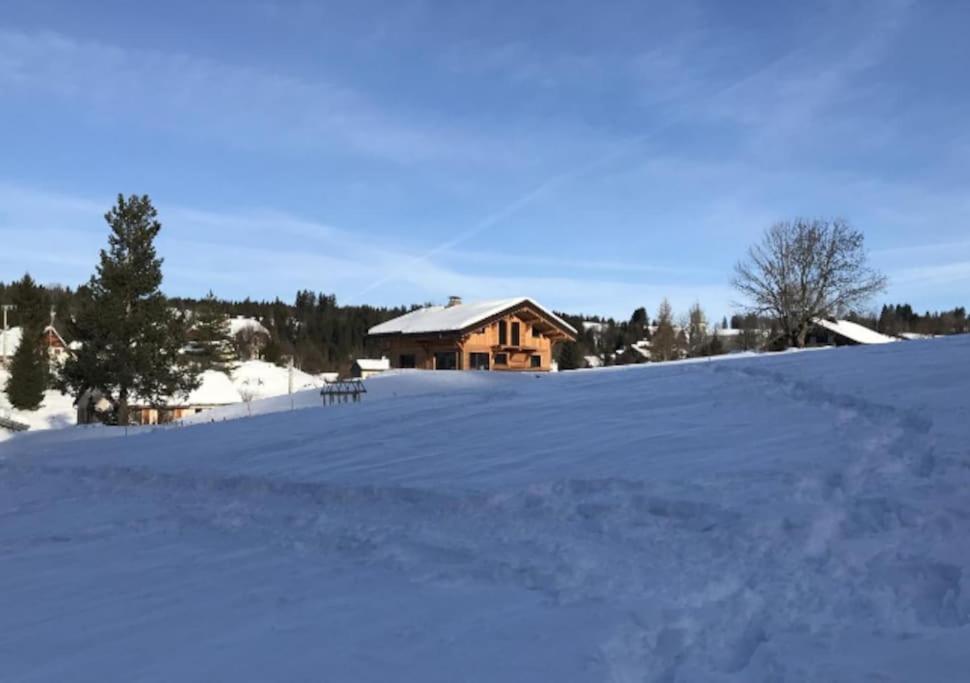 Vila Le Chalet De Bequi Bellefontaine  Exteriér fotografie